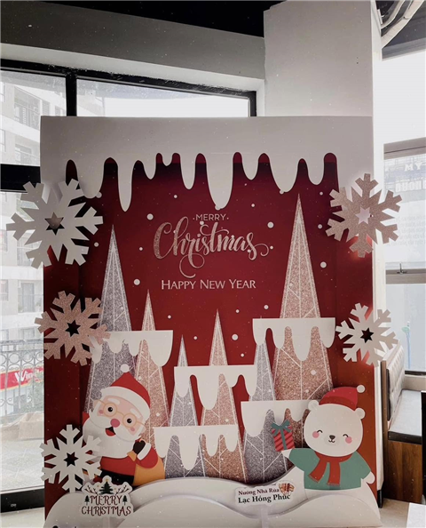 Ảnh Dịch Vụ Trang Trí Noel Ở Masteri Waterfront